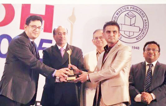 Manoj P Kudtharkar National Awards for excellence in printing